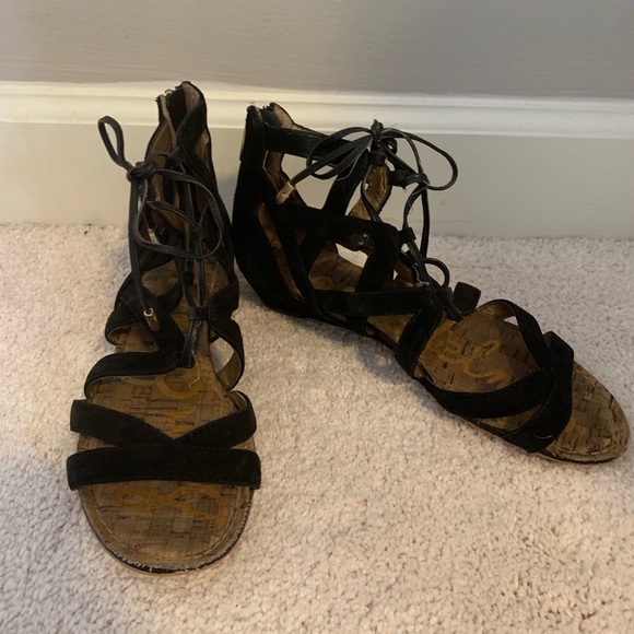 Sam Edelman Dawson Wedge Sandal - Picture 2 of 5